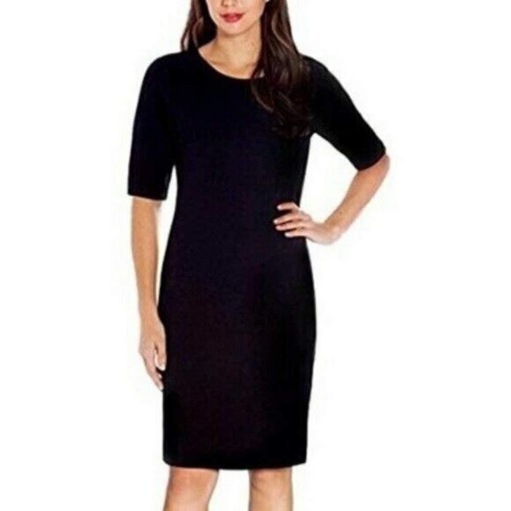 Mario Serrani ITALY Textured Knit Dress S